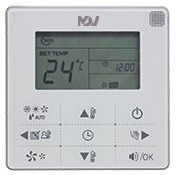 Кассетный двухтрубный фанкойл MDV MDKD-V400