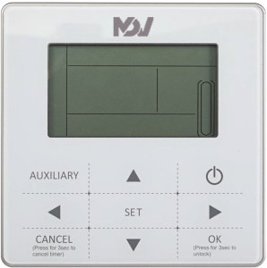 Напольно-потолочный двухтрубный фанкойл MDV MDKH1-V250-R4
