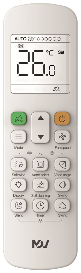 Настенный двухтрубный фанкойл MDV MDKG-V250C