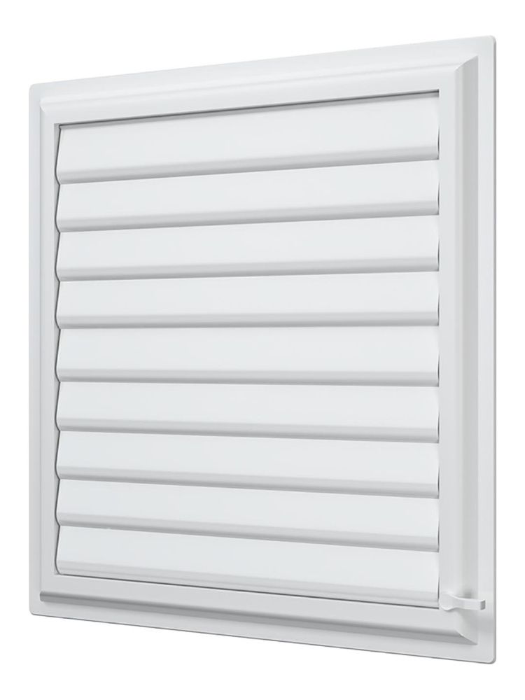 Решетка вентиляционная AIRVENT регулируемая жалюзи 452х483 пластик ERA