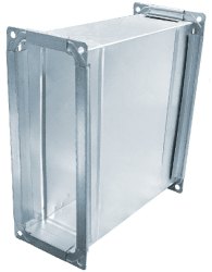 Прямой участок прямоугольного сечения