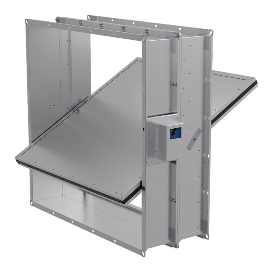 Клапан противопожарный ОЗ-60 250×150 Клапан противопожарный ОЗ-60 250×150