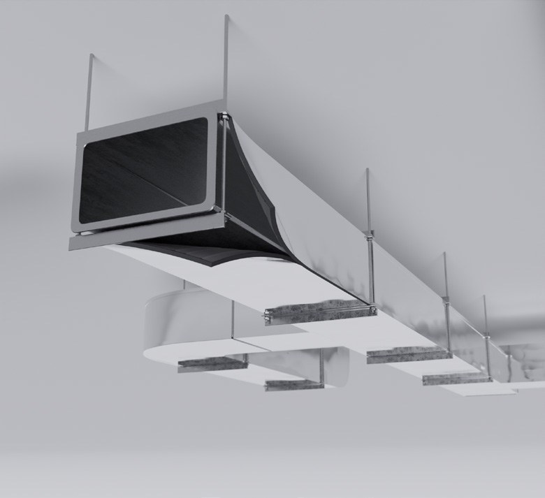 Рулон теплоизоляционный РУ-ФЛЕКС ВЕНТ-СК 6×1000 мм, 30 м