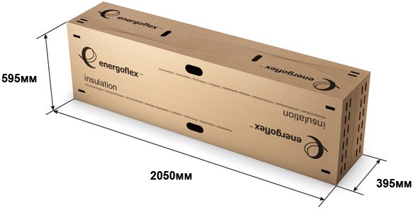 Трубка теплоизоляционная Energoflex Super 54×25 мм, 2 м